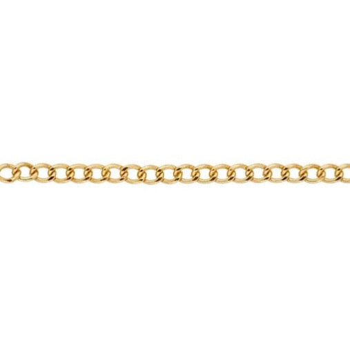 chain bracelet / curb - 4.3mm
