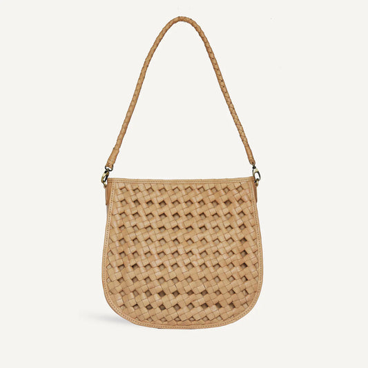bembien / alba bag - oversized knot caramel
