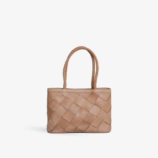 bembien / ella bag - grande weave caramel