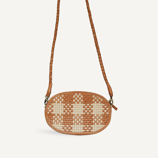 bembien / ovale crossbody bag - vintage check