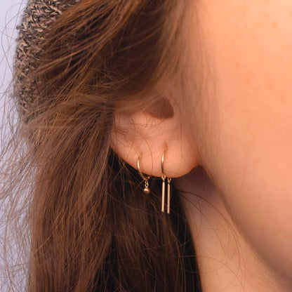 jack + g / baby chime earring - single