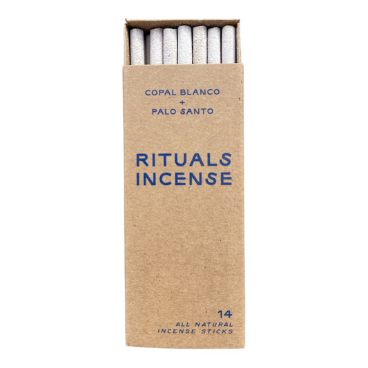rituals incense / copal blanco + palo santo incense sticks