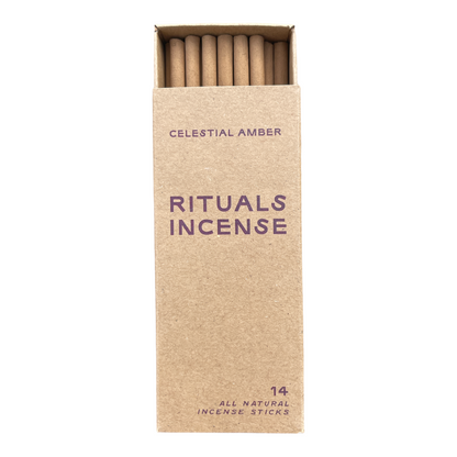 rituals incense / celestial amber incense sticks