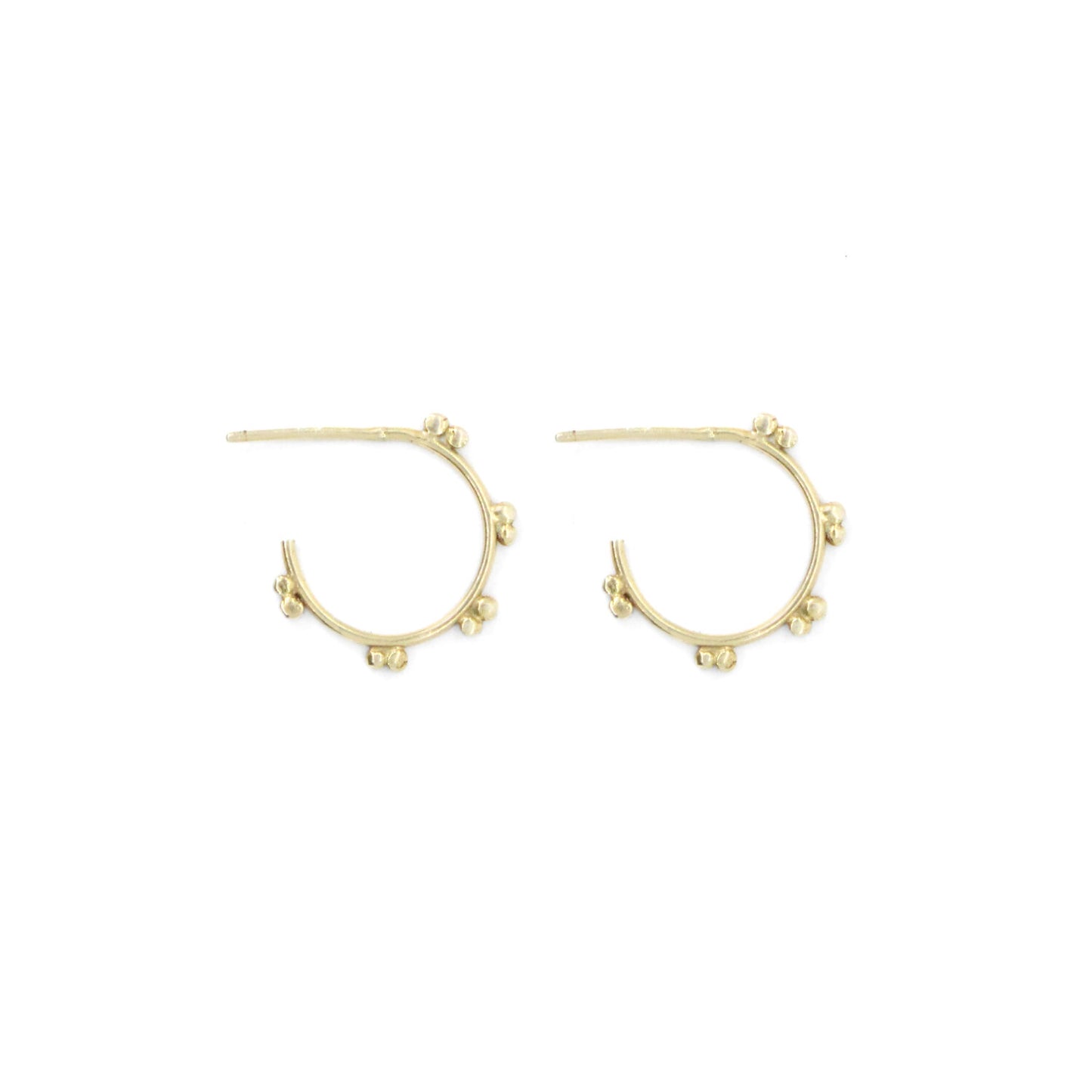 mini marais hoop earrings