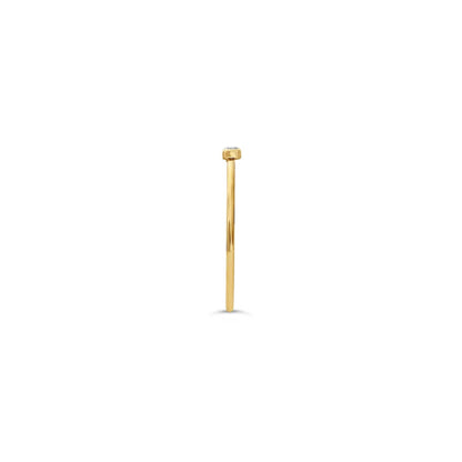 dainty grown diamond stackable ring