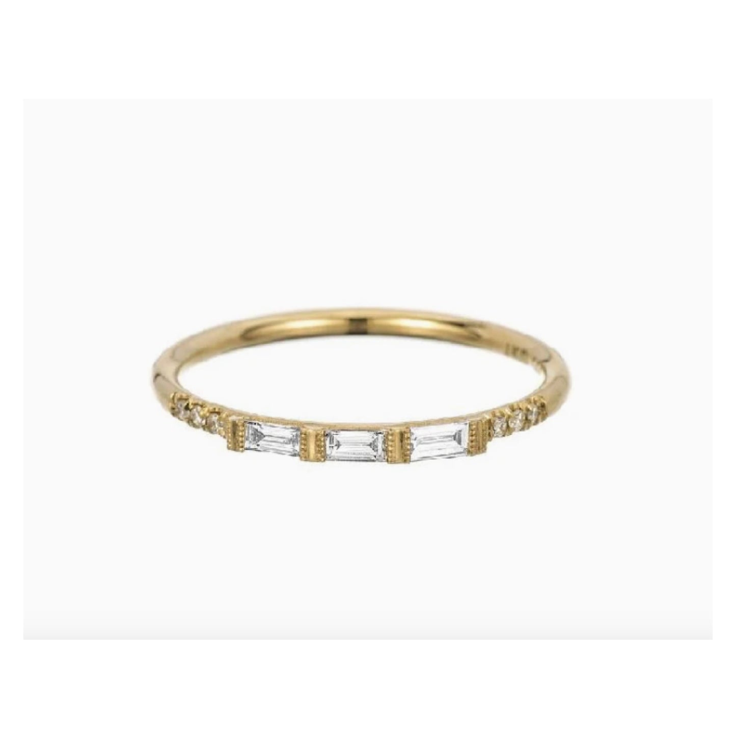 equilibrium diamond baguette ring