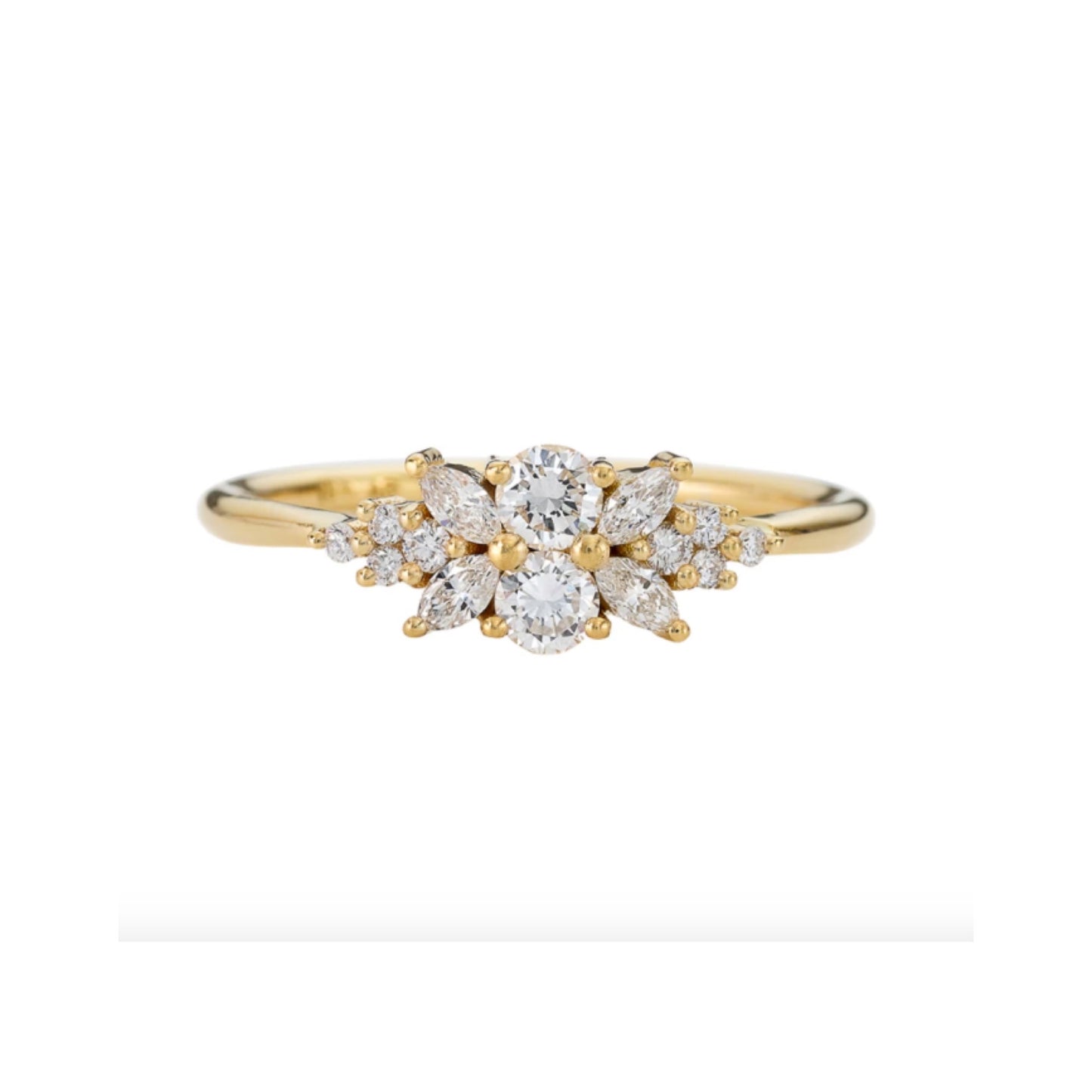 flora diamond ring