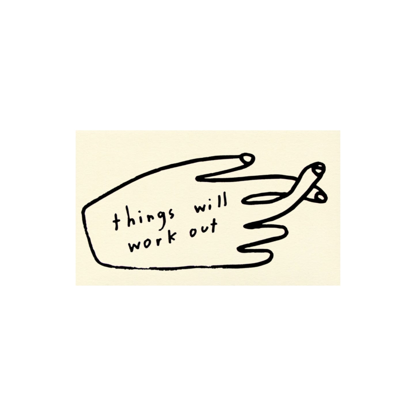 things will work out card