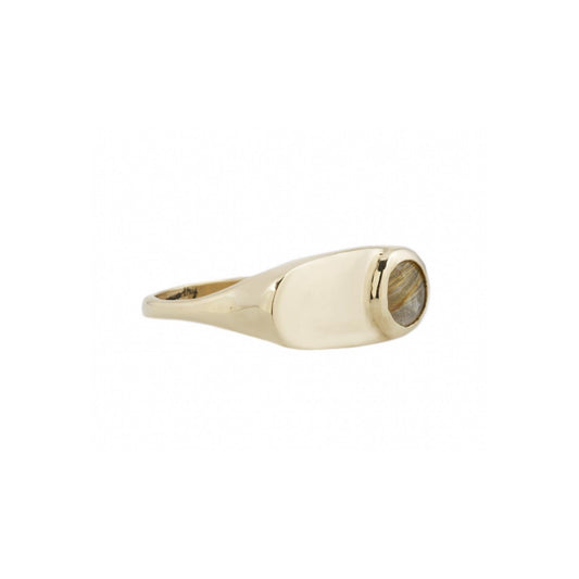 esposita ring - rutilated quartz