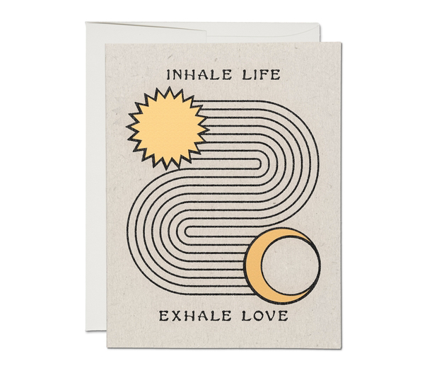 inhale exhale card