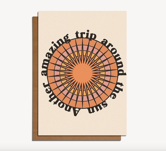 another amazing trip around the sun card