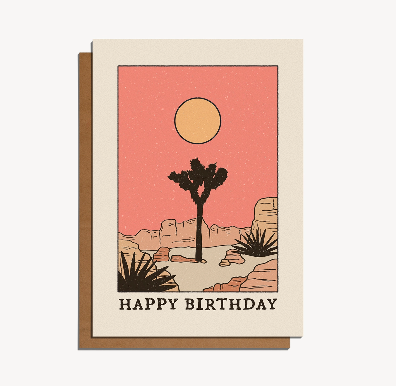 joshua tree birthday card