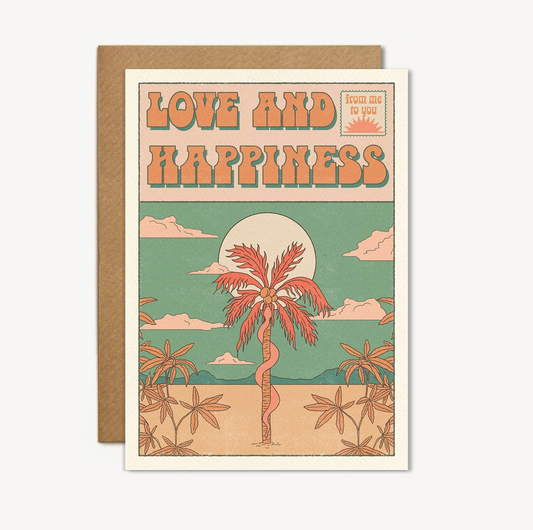love and happiness card