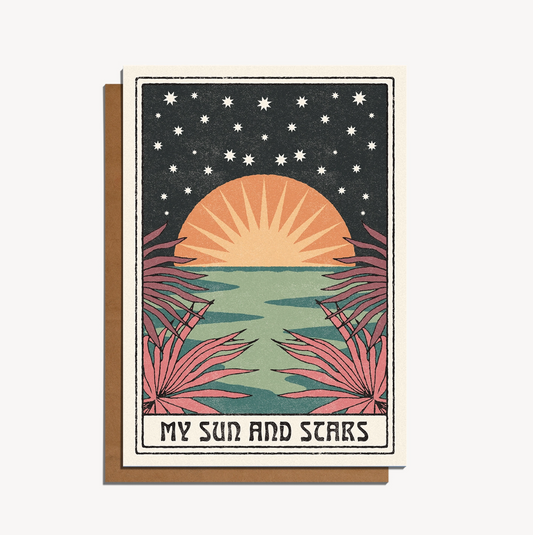 my sun and stars card