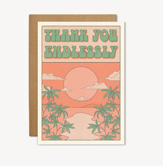 thank you endlessly card