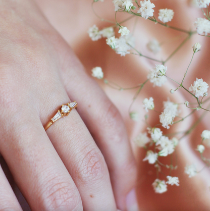 augusta ring - grown diamond