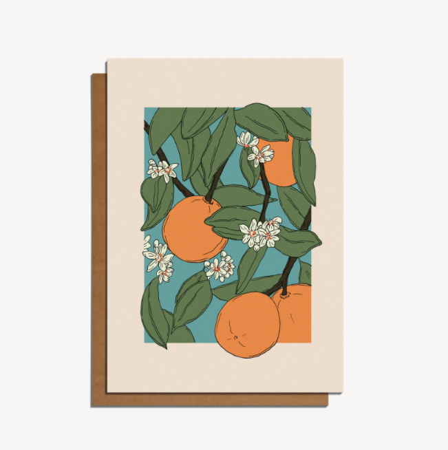 oranges card