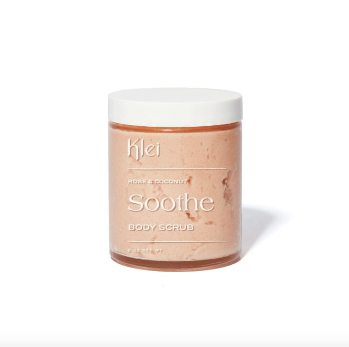 klei / soothe - body scrub - rose & coconut
