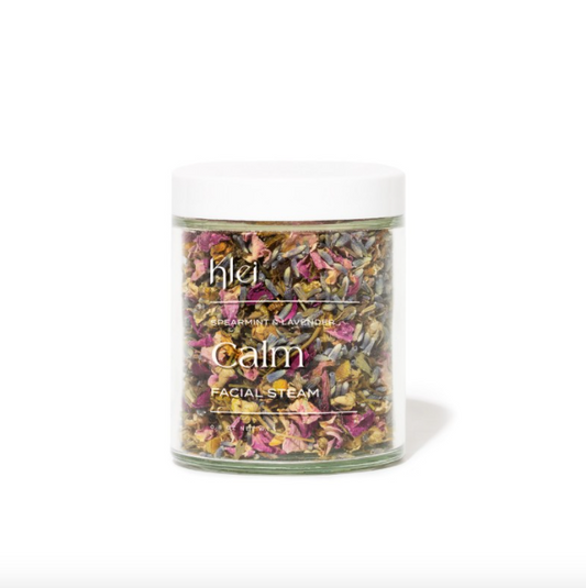 klei / calm - floral facial steam - spearmint & lavender