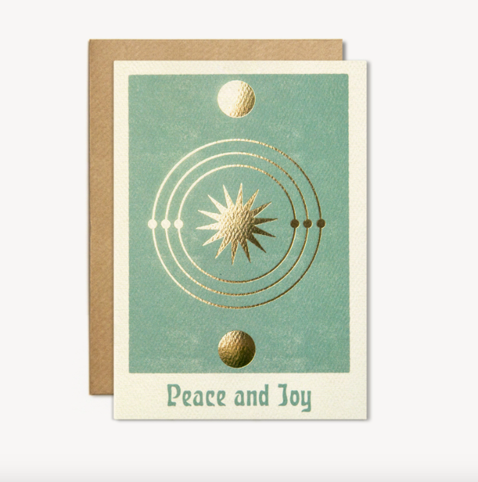 peace and joy card
