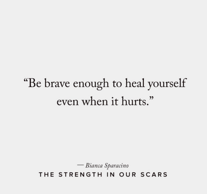 the strength in our scars