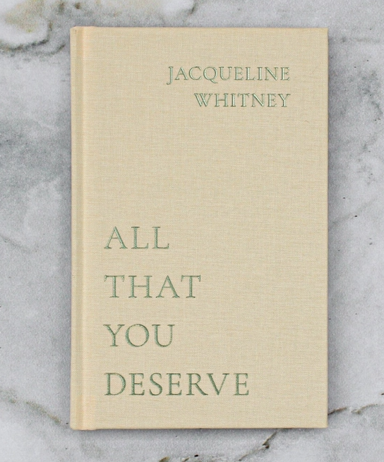 all that you deserve