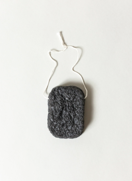 binchotan charcoal facial puff