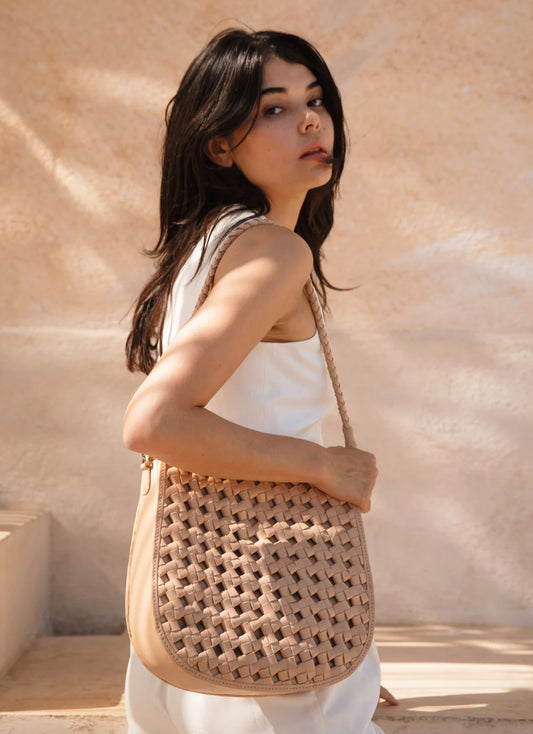 bembien / alba bag - oversized knot cream