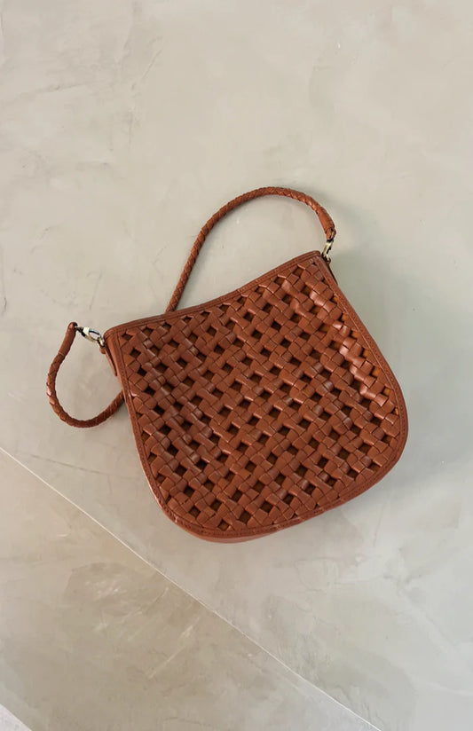 bembien / alba bag - oversized knot sienna