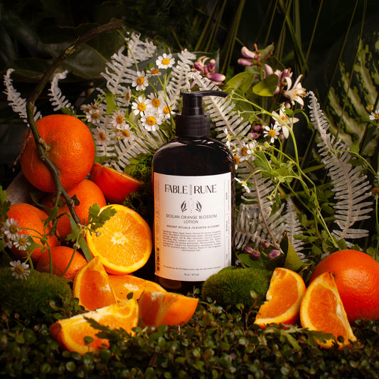 fable || rune / lotion - sicilian orange blossom