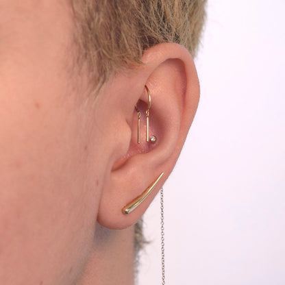 jack + g / baby chime earring - single