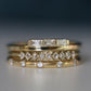 diamond dot ring - natural diamond