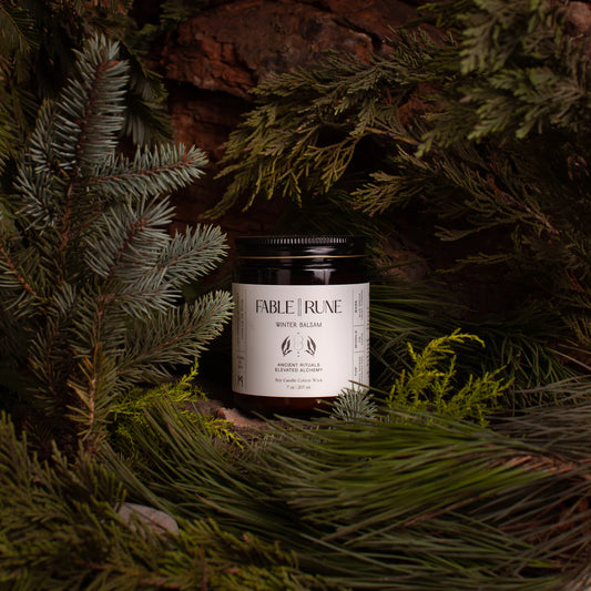 fable || rune / candle - winter balsam