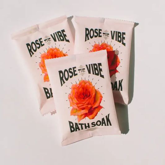 wild yonder / bath salt soaks - rose the vibe