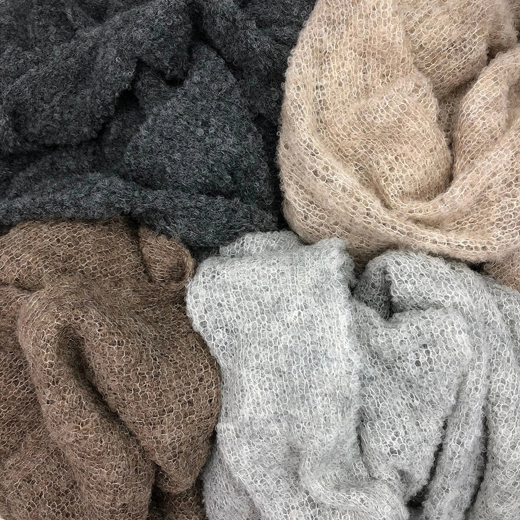 ultra plush alpaca scarf - autumn