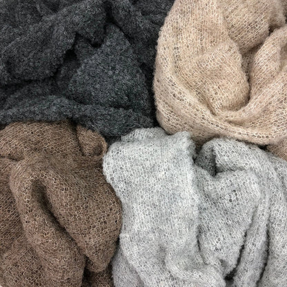 ultra plush alpaca scarf - autumn