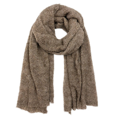 ultra plush alpaca scarf - autumn