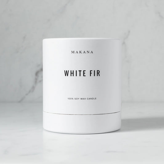 makana / candle - white fir