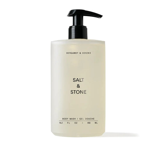 salt & stone / body wash - bergamot & hinoki