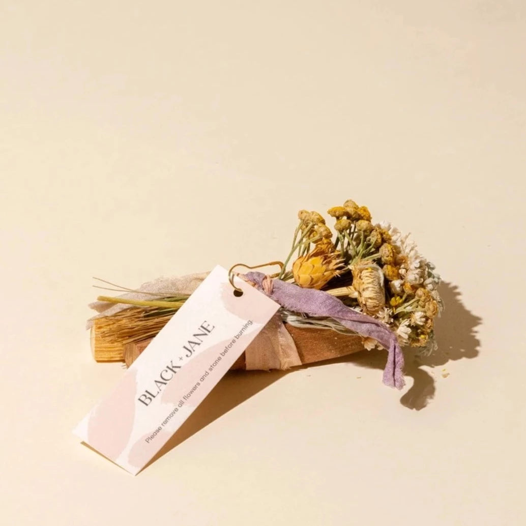 palo santo + wildflowers bundle