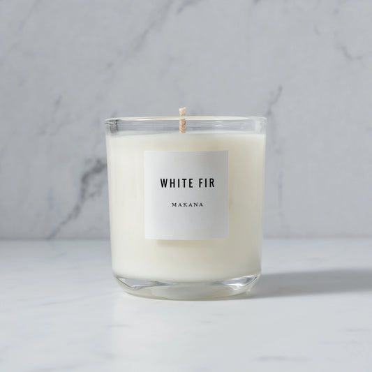 makana / candle - white fir