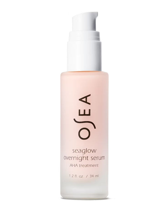 osea / seaglow overnight serum AHA treatment