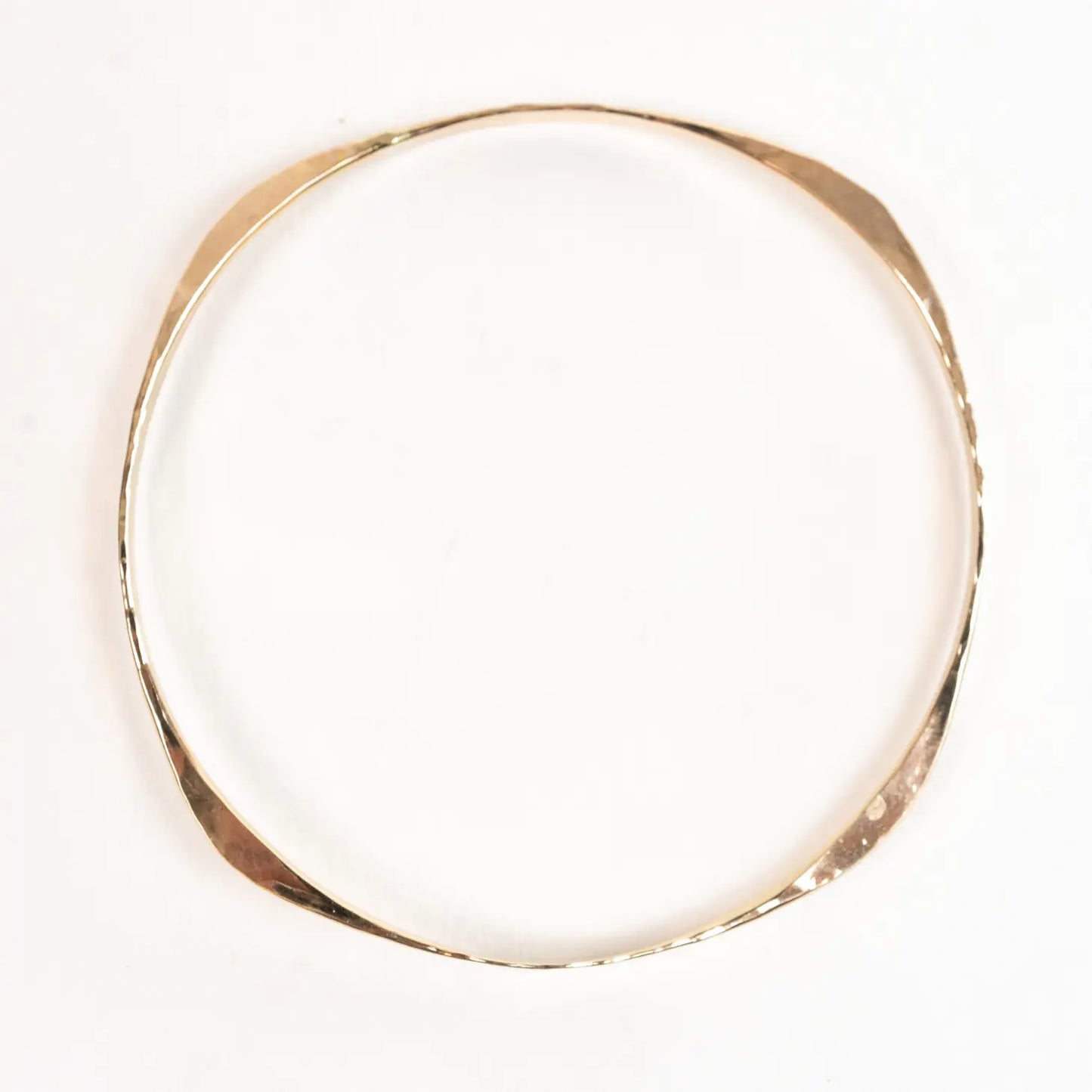 four-sided bangle bracelet