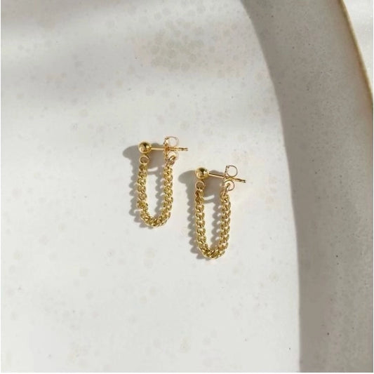 la mer stud earrings