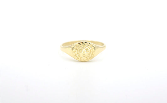 signet ring - full moon