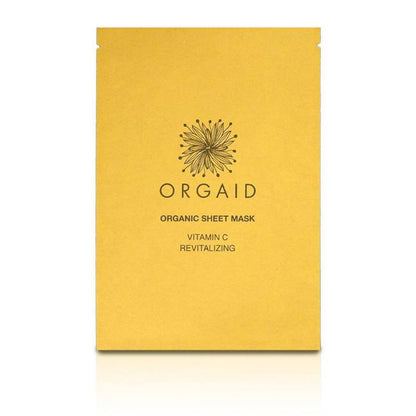orgaid vitamin c & revitalizing organic face mask