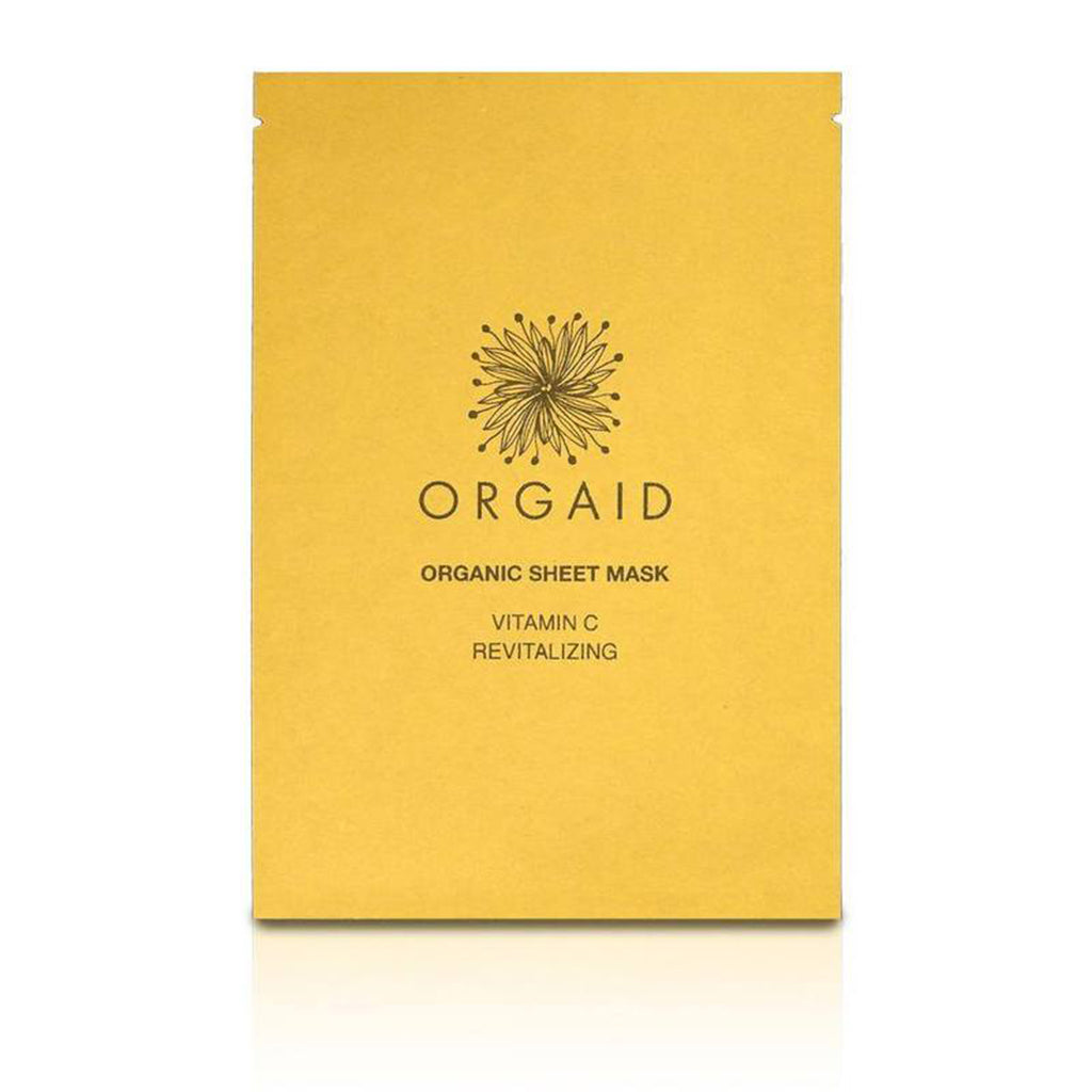 orgaid vitamin c & revitalizing organic face mask